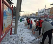 南阳市宛城区溧河街道：以雪为令践初心 扫雪除冰暖民心