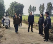 唐河县县级林长鲁成豪赴东城街道开展巡林工作