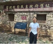 河南省新密市红十字会组织大学生接受红色教育