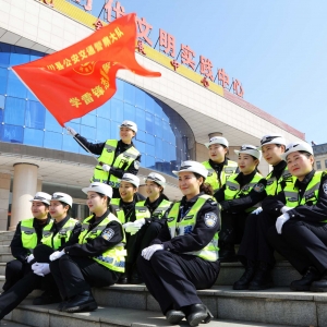 潢川公安交警女子岗：青春在磨砺中出彩
