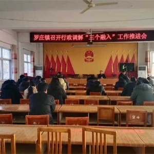 邓州市罗庄镇行政调解接待站挂牌成立