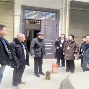 社旗县潘河街道：人大慰问送关怀 岁寒情深暖人心