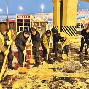 全力应对本轮雨雪天气