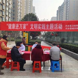 文明实践我行动| 内乡县卫校附属医院开展“健康进万家”文明实践主题活动（2）
