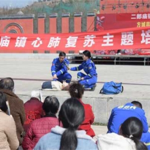 方城县二郎庙镇：开展心肺复苏培训 提升应急救护能力