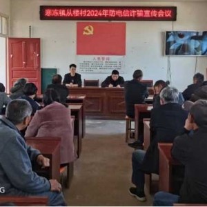 正阳县寒冻镇：反诈宣传进村组   财产安全确保住