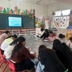 唐河县苍台镇第一幼儿园：幼有善育 师德先行
