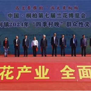 桐柏县大河镇：“兰香小镇”迎盛会 山水映衬百业兴
