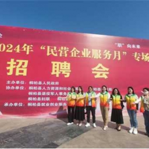【“桐柏小花”职为你来】桐柏县举办“就”在民企，“职”向未来—2024年“民营企业服务月”专场招聘活动