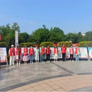 桐柏县城郊乡：宣传《反有组织犯罪法》   为扫黑除恶筑牢法治后盾