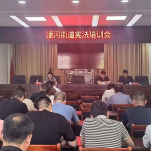 社旗县潘河街道：开展普法宣传 优化营商环境