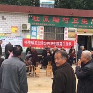 方城县杨楼镇卫生院公共卫生开展65岁及以上老年人健康体检活动