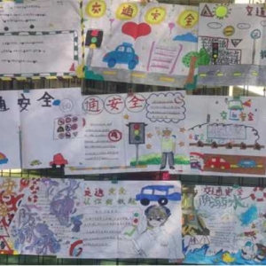 唐河县第二小学开展交通安全宣传教育活动 