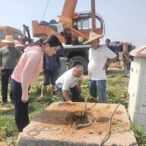 郏县冢头镇：支部引领 党员带头，齐心抗旱保丰收