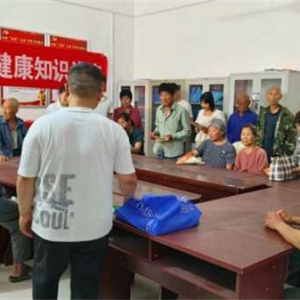 方城县杨楼镇卫生院开展指导居民合理膳食工作