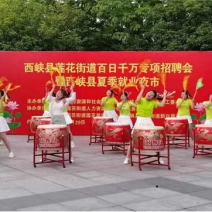 西峡县莲花街道：精心组织百日千万就业招聘会 助力居民实现就业梦想
