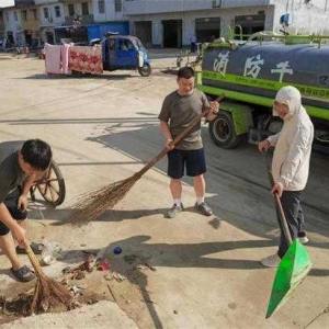 唐河县桐河乡：做好灾后工作 重建美好家园