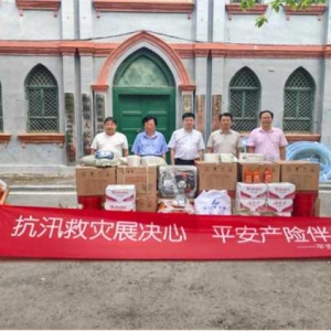平安财险内乡支公司：捐赠救灾物资 践行社会责任
