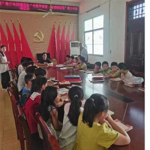 方城县赵河镇：组织开展“书香伴青春·奋进新征程”青少年阅读活动
