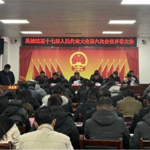 桐柏县吴城镇召开第十七届人大第六次会议