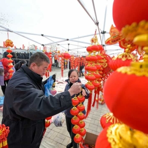 乡村大集年味浓