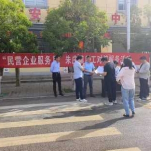 桐柏县朱庄镇开展2025年“民营企业服务月”用工对接服务活动