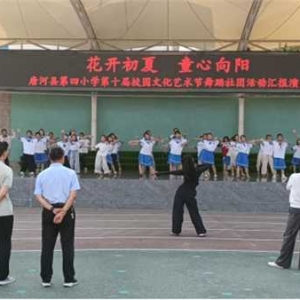 唐河县第四小学:阳光沃土育百花 百团绽放绽芳华