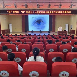 西峡县莲花街道：守护“睛”彩“视”界，点亮光明未来
