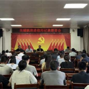 桐柏县吴城镇：提高信用意识 助力经济发展