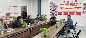 唐河县林业局走访企业助力林业产业发展