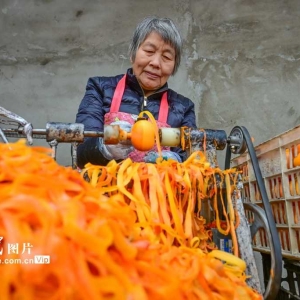 河南宜阳：柿饼加工