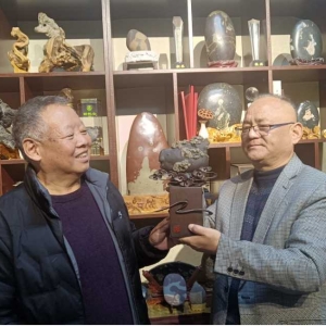 石韵藏文脉 匠心聚知音——郭胜利以石为舟摆渡赏石文化之美