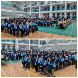 社旗县第二完全学校成功举办2025年秋季预备后歌唱比赛