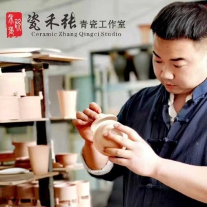 瓷禾张青瓷工作室张智南：瓷上生花不负时光