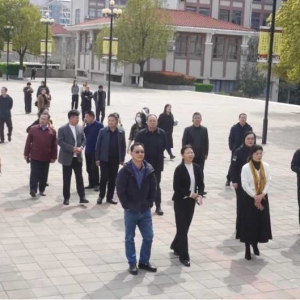 全国文明校园创建工作培训班走进郑州七中参观交流