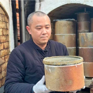宋焰燃薪火  天青续宋韵  ——张攀锋汝瓷柴烧匠心赋