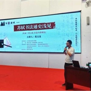 当书法邂逅苏东坡，郏县这场讲座很“走心”